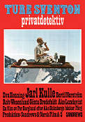 Ture Sventon privatdetektiv 1972 movie poster Jarl Kulle Eva Henning Rolv Wesenlund Pelle Berglund Writer: Åke Holmberg Mountains