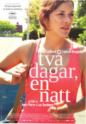 Deux jours une nuit 2014 movie poster Marion Cotillard Fabrizio Rongione Catherine Salée Jean-Pierre Dardenne