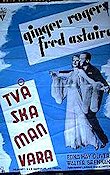 The Story of Vernon and Irene Castle 1939 movie poster Ginger Rogers Fred Astaire Dance