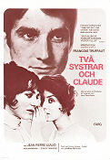 Les deux Anglaises et le continent 1971 movie poster Jean-Pierre Léaud Francois Truffaut