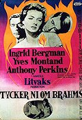 Goodbye Again 1961 movie poster Ingrid Bergman Yves Montand Anthony Perkins