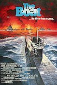 Das Boot 1981 movie poster Jürgen Prochnow Herbert Grönemeyer Klaus Wennemann Wolfgang Petersen Ships and navy War Find more: Nazi