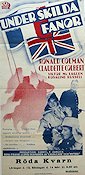 Under Two Flags 1936 movie poster Ronald Colman Claudette Colbert