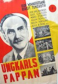 Ungkarlspappan 1935 movie poster Olof Winnerstrand