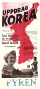 Uppdrag i Korea 1951 movie poster Gunnar Höglund Asia Documentaries