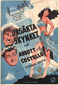 Pardon My Sarong 1942 movie poster Abbott and Costello Virginia Bruce