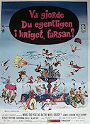 What Did You Do in the War Daddy 1966 movie poster James Coburn Dick Shawn Sergio Fantoni Blake Edwards