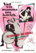 The Reluctant Debutante 1958 movie poster Rex Harrison Kay Kendall John Saxon Vincente Minnelli Instruments
