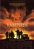Vampires 1998 movie poster James Woods Daniel Baldwin Sheryl Lee John Carpenter