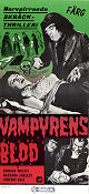 Blood of the Vampire 1958 movie poster Donald Wolfit Barbara Shelley Henry Cass Poster artwork: Walter Bjorne Ladies