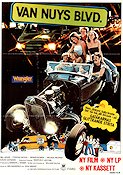 Van Nuys Blvd 1979 movie poster Bill Adler Cynthia Wood Dennis Bowen William Sachs Cars and racing