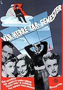 Vår herre tar semester 1947 movie poster Rune Halvarsson Barbro Ribbing Viveca Serlachius Peter Winner