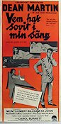 Who´s Been Sleeping in My Bed? 1963 movie poster Dean Martin