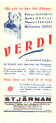 Giuseppe Verdi 1938 movie poster Fosco Giachetti Gaby Morlay Germana Paolieri Carmine Gallone