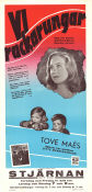 De pokkers unger 1947 movie poster Henry Nielsen Tove Maes Sigrid Horne-Rasmussen Astrid Henning-Jensen Denmark Kids