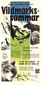Vildmarkssommar 1956 poster Ulf Strömberg Bertil Haglund
