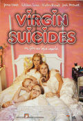 The Virgin Suicides 1999 movie poster Kirsten Dunst Josh Hartnett James Woods Kathleen Turner Scott Glenn Sofia Coppola