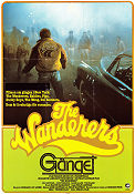 The Wanderers 1979 movie poster Ken Wahl Karen Allen John Friedrich Philip Kaufman Cars and racing Gangs