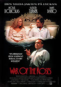 The War of the Roses 1989 poster Michael Douglas