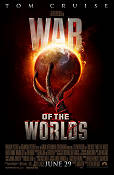 War of the Worlds 2005 movie poster Tom Cruise Dakota Fanning Tim Robbins Steven Spielberg
