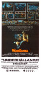 WarGames 1983 poster Matthew Broderick John Badham