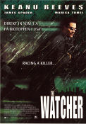 The Watcher 2000 movie poster James Spader Keanu Reeves Marisa Tomei Joe Charbanic