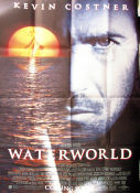 Waterworld 1995 movie poster Kevin Costner Jeanne Tripplehorn Dennis Hopper Kevin Reynolds Find more: Large poster