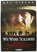 We Were Soldiers 2001 movie poster Mel Gibson War