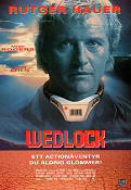 Wedlock 1991 movie poster Rutger Hauer Mimi Rogers Joan Chen Lewis Teague