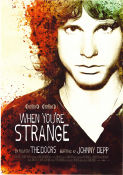 When You´re Strange 2009 movie poster Johnny Depp Jim Morrison Tom DiCillo Documentaries Rock and pop