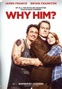 Why Him? 2016 movie poster Zoey Deutch James Franco Tangie Ambrose John Hamburg