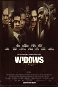 Widows 2018 movie poster Viola Davis Michelle Rodriguez Liam Neeson Steve McQueen