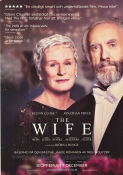 The Wife 2017 movie poster Glenn Close Jonathan Pryce Max Irons Björn Runge