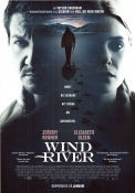 Wind River 2017 movie poster Elizabeth Olsen Jeremy Renner Graham Greene Taylor Sheridan