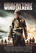 Windtalkers 2002 movie poster Nicolas Cage Adam Beach Peter Stormare John Woo War