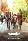 Wonder 2017 movie poster Jacob Tremblay Owen Wilson Izabela Vidovic Stephen Chbosky Kids