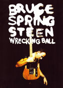 Wrecking Ball CD 2012 poster Bruce Springsteen Rock and pop