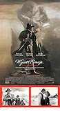 Wyatt Earp 1994 movie poster Kevin Costner Dennis Quaid