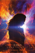 X-Men: Dark Phoenix 2019 movie poster James McAvoy Michael Fassbender Jennifer Lawrence Simon Kinberg Find more: Marvel