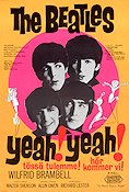 A Hard Day´s Night 1964 movie poster Beatles John Lennon Paul McCartney Richard Lester Rock and pop