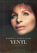 Yentl 1983 movie poster Amy Irving Mandy Patinkin Barbra Streisand Religion Musicals