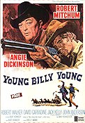Young Billy Young 1969 movie poster Robert Mitchum Angie Dickinson Robert Walker Jr Burt Kennedy