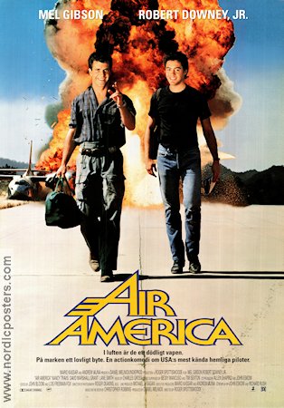 AIR AMERICA Movie poster 1990 original NordicPosters