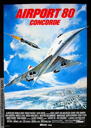 AIRPORT 80 CONCORDE Movie poster 1979 original NordicPosters
