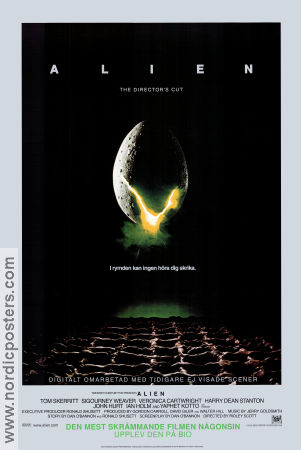 ALIEN DIRECTORS CUT Movie poster 2003 original NordicPosters