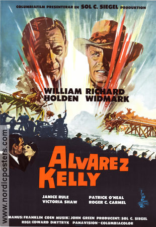 ALVAREZ KELLY Movie poster 1966 original NordicPosters