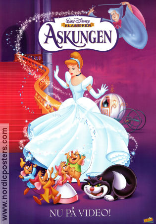 Cinderella poster 1994 Askungen original