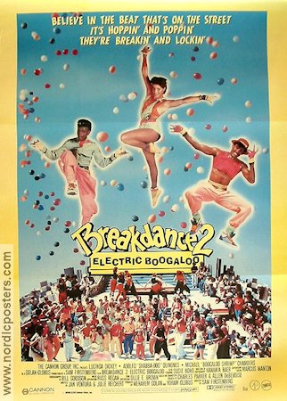 BREAKDANCE 2 ELECTRIC BOOGALOO Movie poster 1984 original NordicPosters