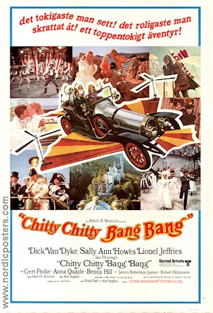 CHITTY CHITTY BANG BANG Movie poster 1969 original NordicPosters