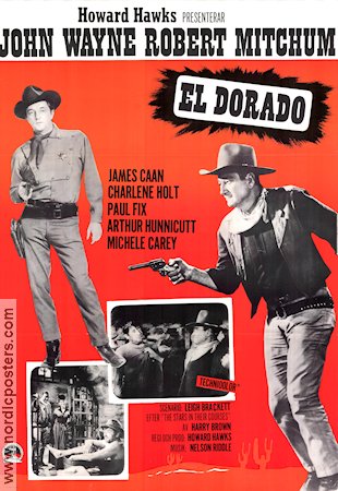 EL DORADO Movie poster 1966 original NordicPosters
